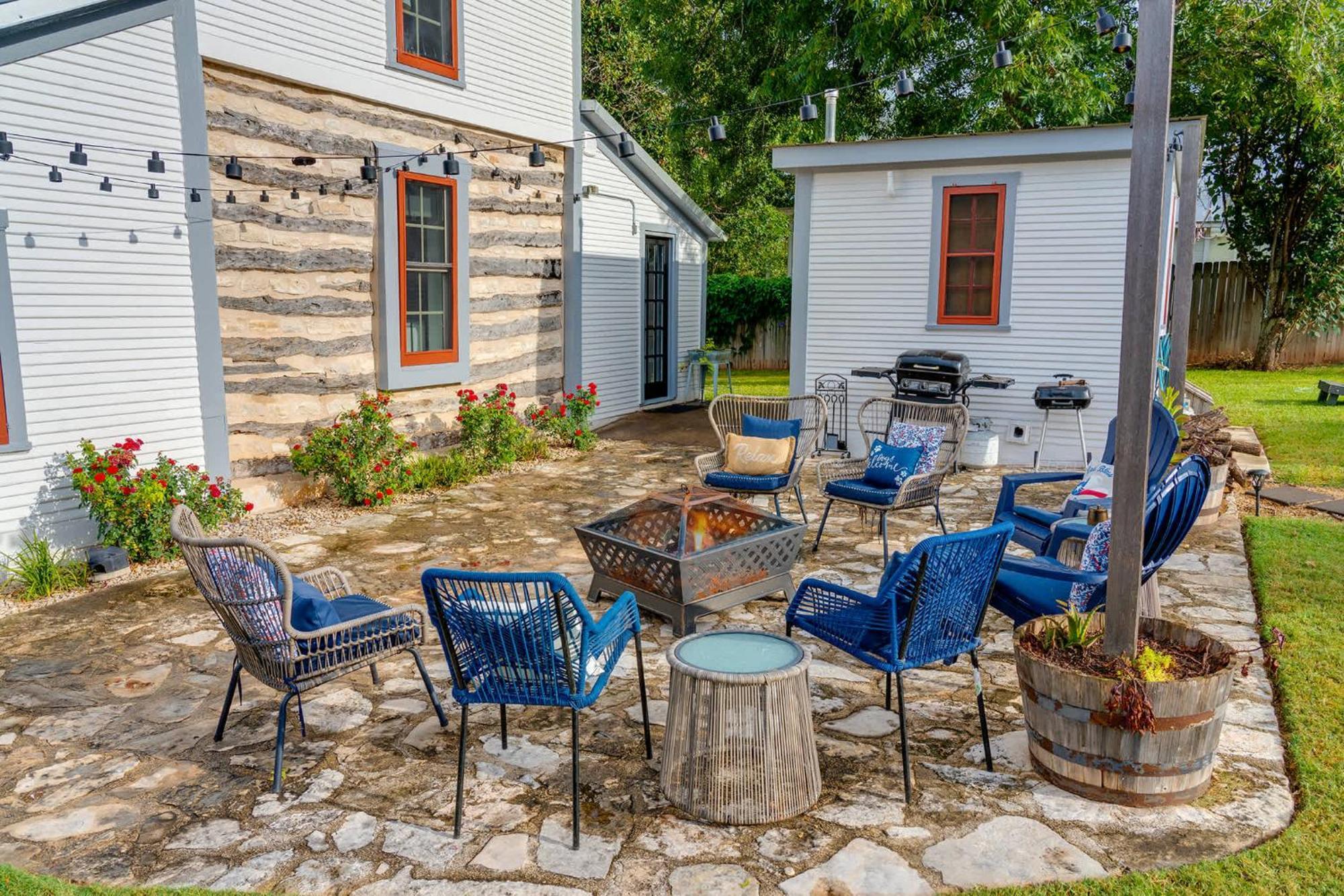 Katarina Haus - Hot Tub & Fire Pit Villa Fredericksburg Dış mekan fotoğraf